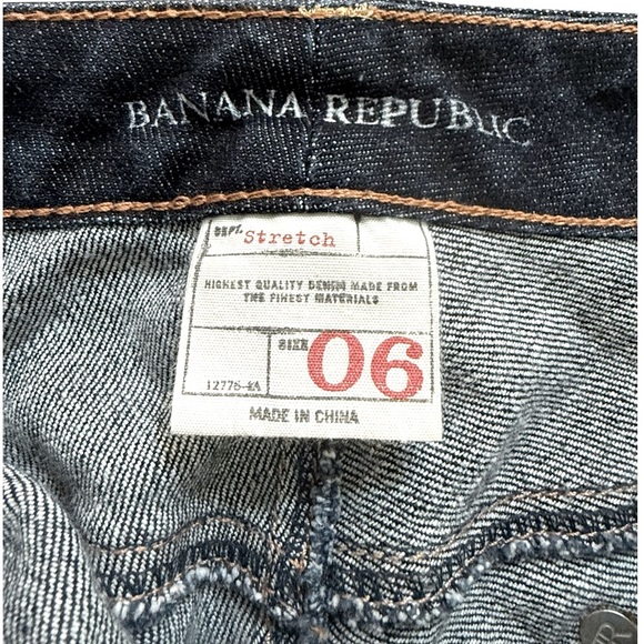 Banana Republic Denim Stretch Pencil Skirt! Size 6! - Picture 3 of 5